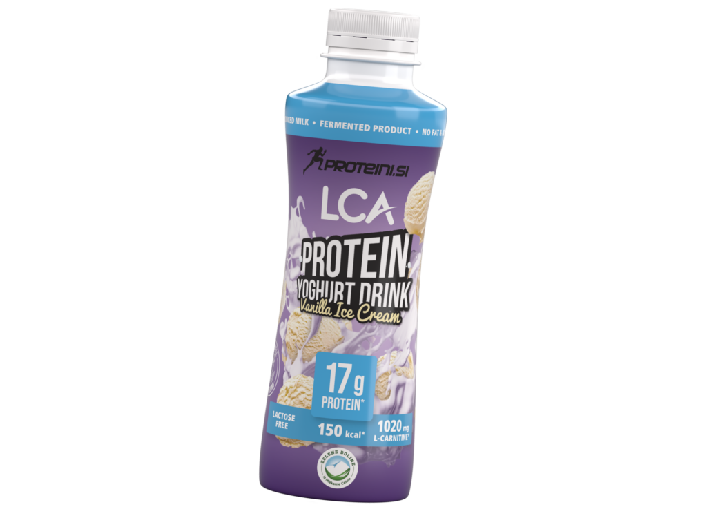 LCA PROTEINI.SI jogurtov proteinski napitek Vanilla Ice Cream